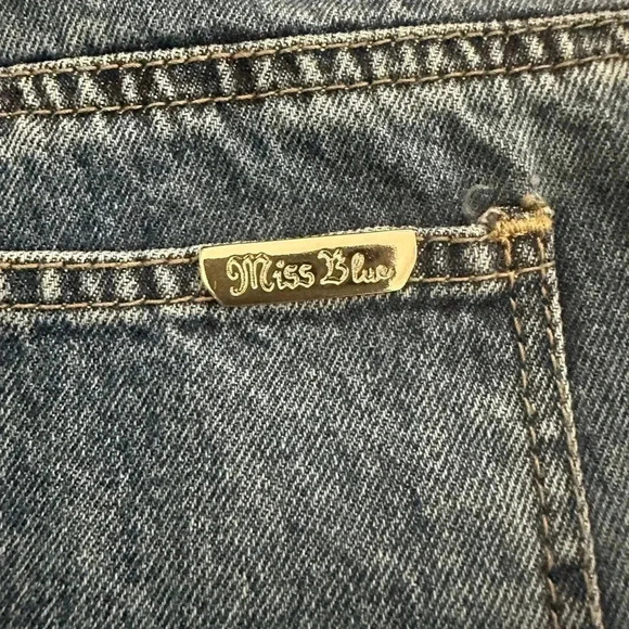 Miss Blue wide legs jeans size 34 - Picture 4 of 8